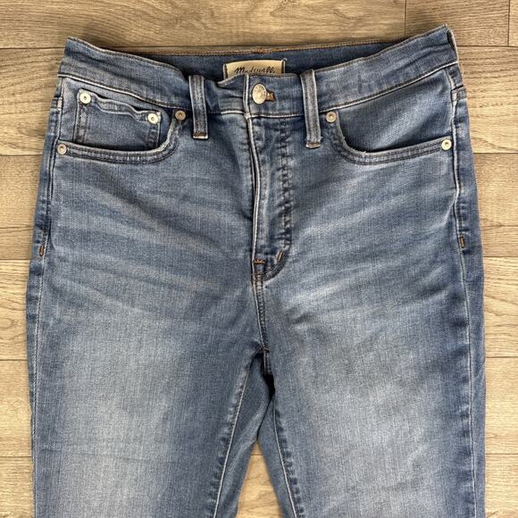 Madewell Mid Rise Cali Demi Boot Jeans Medium Wash sz 27 - Picture 3 of 8